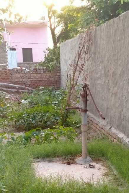 old village water pump