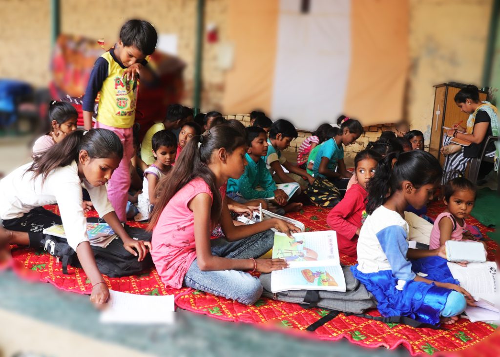 Children in development centre India