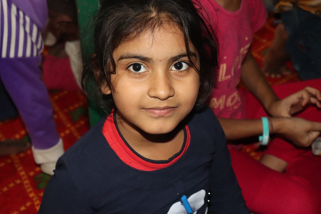 child in India