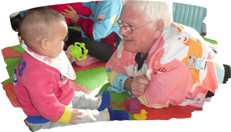 Team Member with child